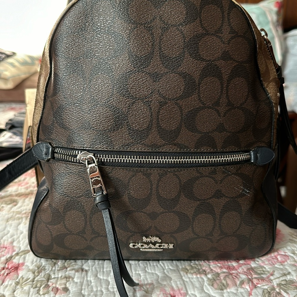 Nice. Coach back pack